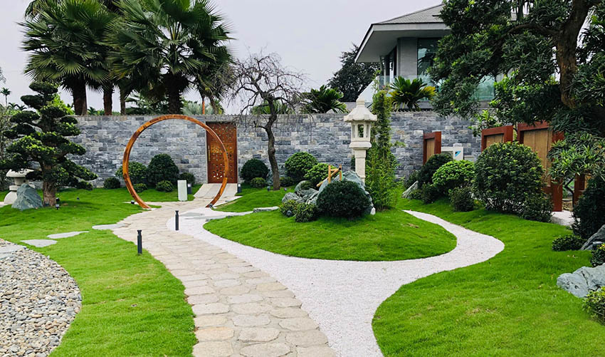 Thi công - cảnh quan - setup