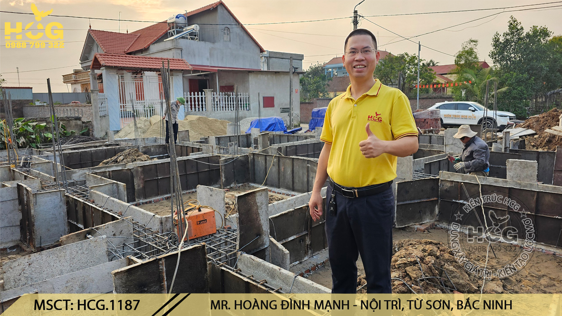 GIÁM SÁT KIỂM TRA SẮT THÉP MÓNG TRONG THI CÔNG