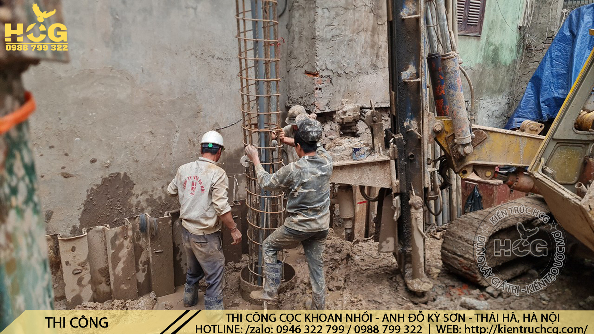 CÁC BƯỚC THI CÔNG CỌC KHOAN NHỒI